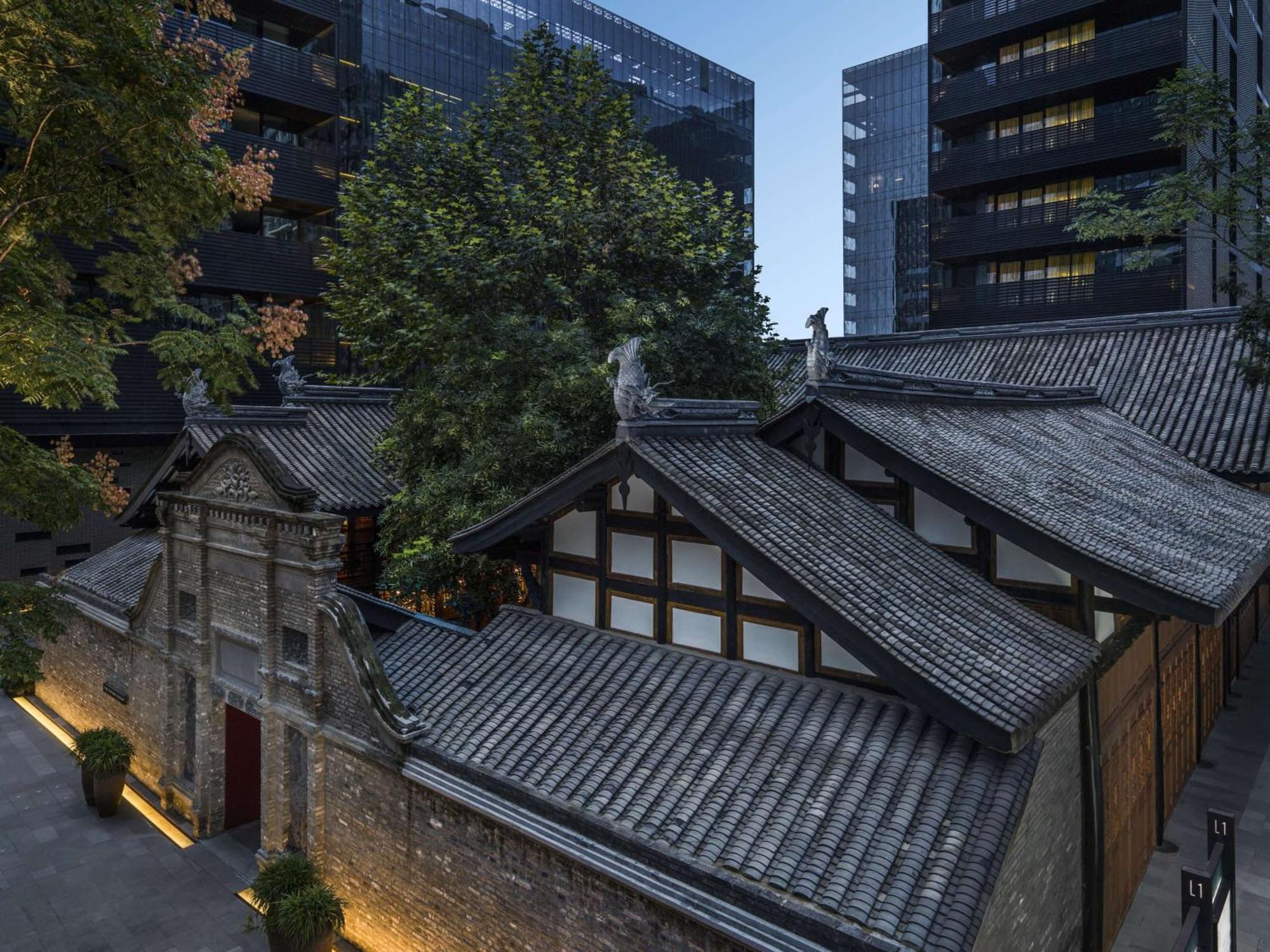 The Temple House Hotel Chengdu Exterior foto